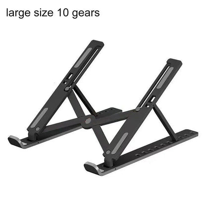 Foldable Tablet Stand Holder Adjustable Non Slip Laptop Riser 7