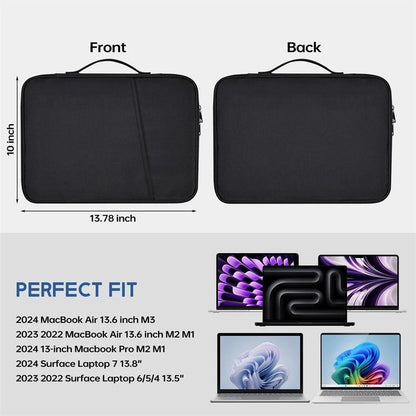 Waterproof Shockproof Handle Laptop Sleeve Case For MacBook Air And MacBook Pro 4