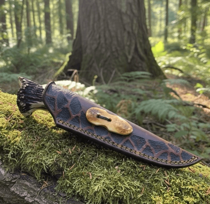 buynow handmade full tang bushcraft knife