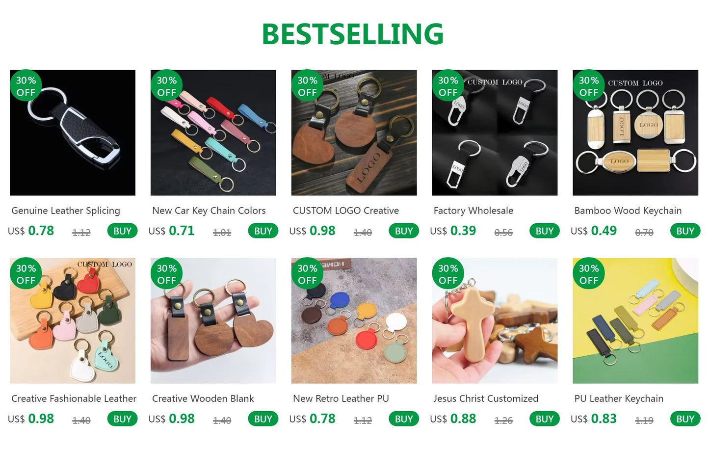 Personalized Leather Splicing Waist Hanging Car Keychain For Men 6