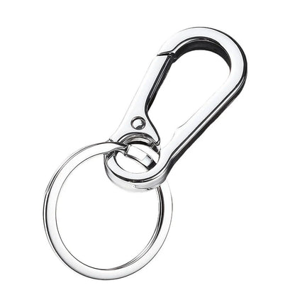 Personalized Leather Splicing Waist Hanging Car Keychain For Men 11