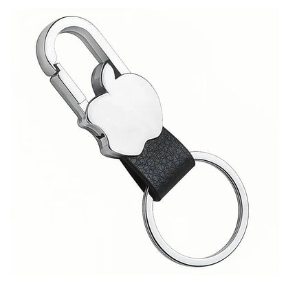 Personalized Leather Splicing Waist Hanging Car Keychain For Men 12