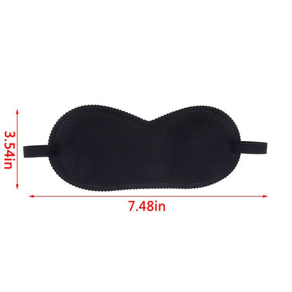 Soft Portable Eye Mask For Sleeping Lightweight Travel Blindfold 8