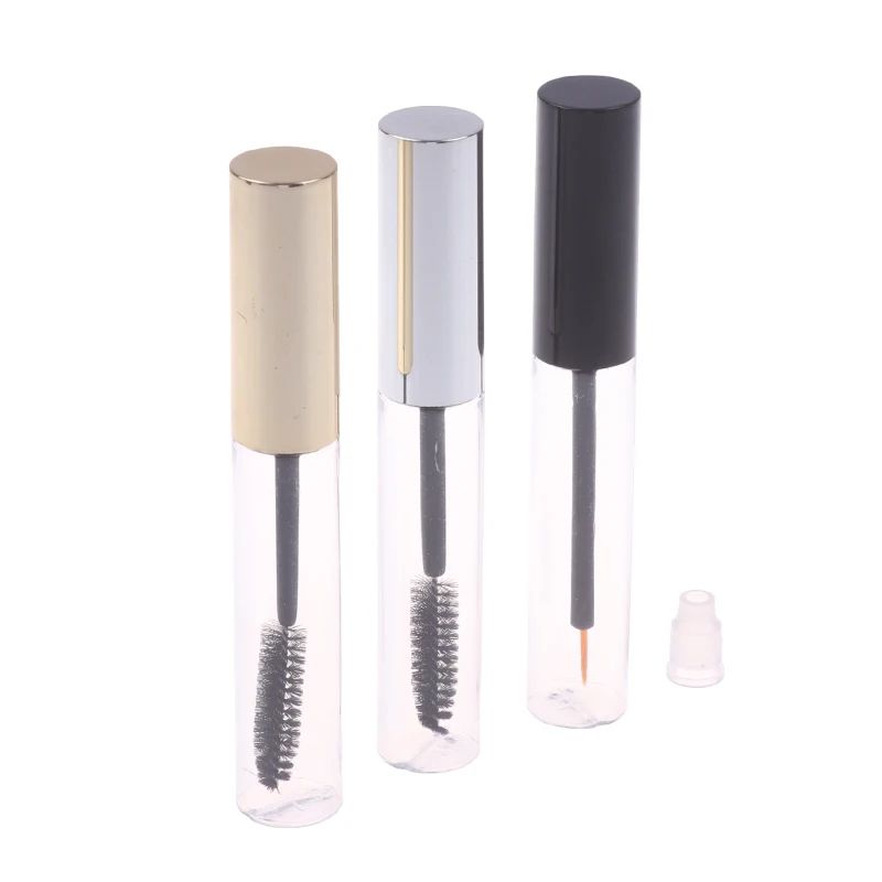 10ml Refillable Mascara Tube Empty Eyelash Bottle for DIY Makeup