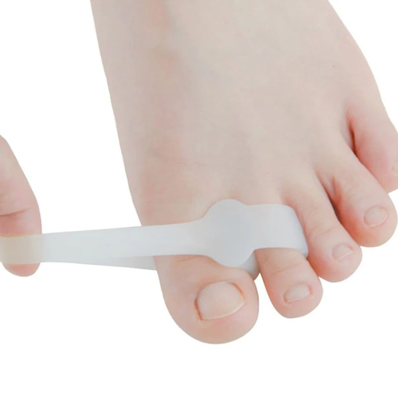 Silicone Big Toe Separator 2 Pack Gel Toe Corrector And Protector 2