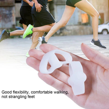 Silicone Big Toe Separator 2 Pack Gel Toe Corrector And Protector 3
