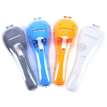Portable Razor Holder Box Travel Shaver Storage Case For Men 3