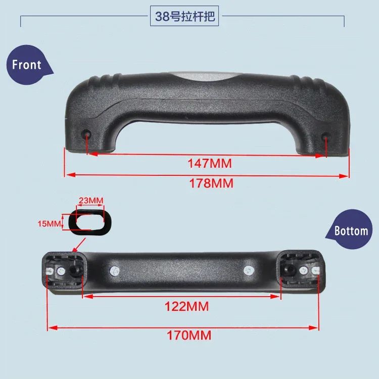 Universal Luggage Replacement Handle  Durable Suitcase Carry Replacement Grip 1
