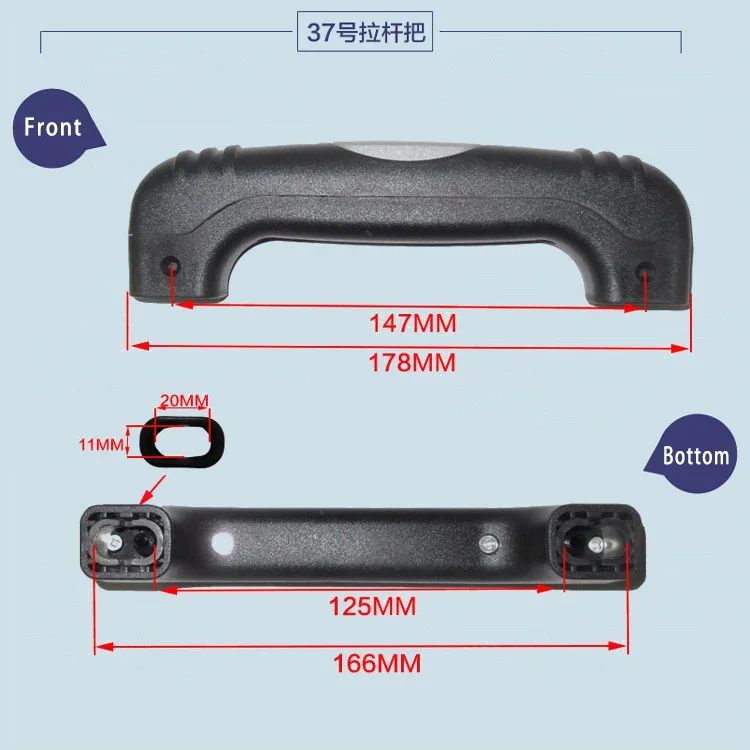 Universal Luggage Replacement Handle  Durable Suitcase Carry Replacement Grip 4
