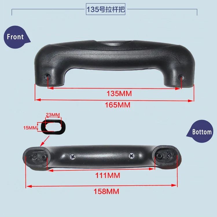 Universal Luggage Replacement Handle  Durable Suitcase Carry Replacement Grip 7