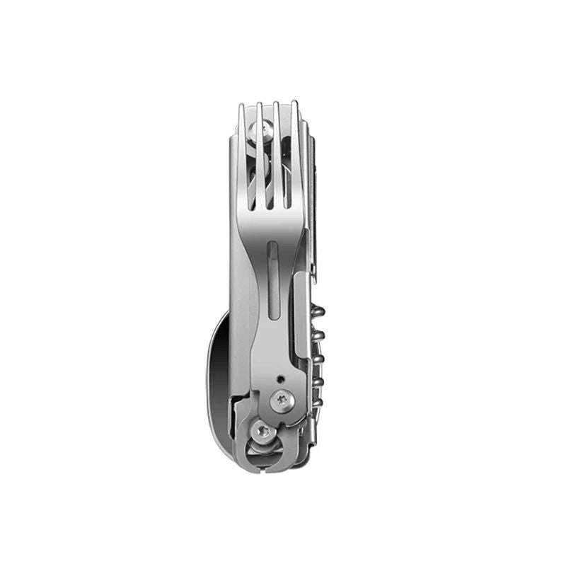 Multifunctional Stainless Steel Survival Tool Card With Knife Saw And Rope Cutter 4