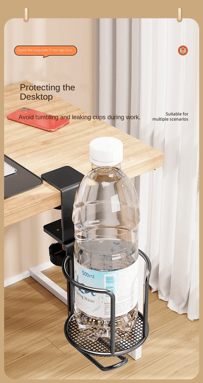 Rotating Clip On Desk Cup Holder 2