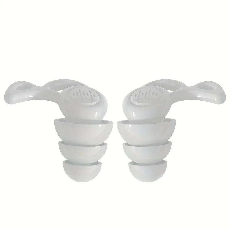 UltraSoft Reusable Silicone Earplugs  NoiseCancelling Earplugs For Sleep  Travel 6
