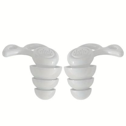 UltraSoft Reusable Silicone Earplugs  NoiseCancelling Earplugs For Sleep  Travel 6