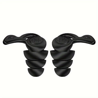 UltraSoft Reusable Silicone Earplugs  NoiseCancelling Earplugs For Sleep  Travel 7