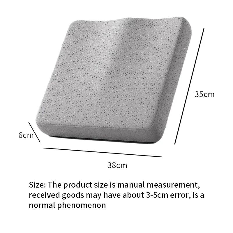 ComfortTail Ergonomic Memory Foam Office Cushion  Tailbone  Hemorrhoid Relief Seat Pad 4