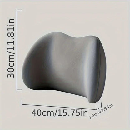 Ultimate Comfort Memory Foam Lumbar Cushion  Ergonomic Back Support Pillow For Office  Home 4