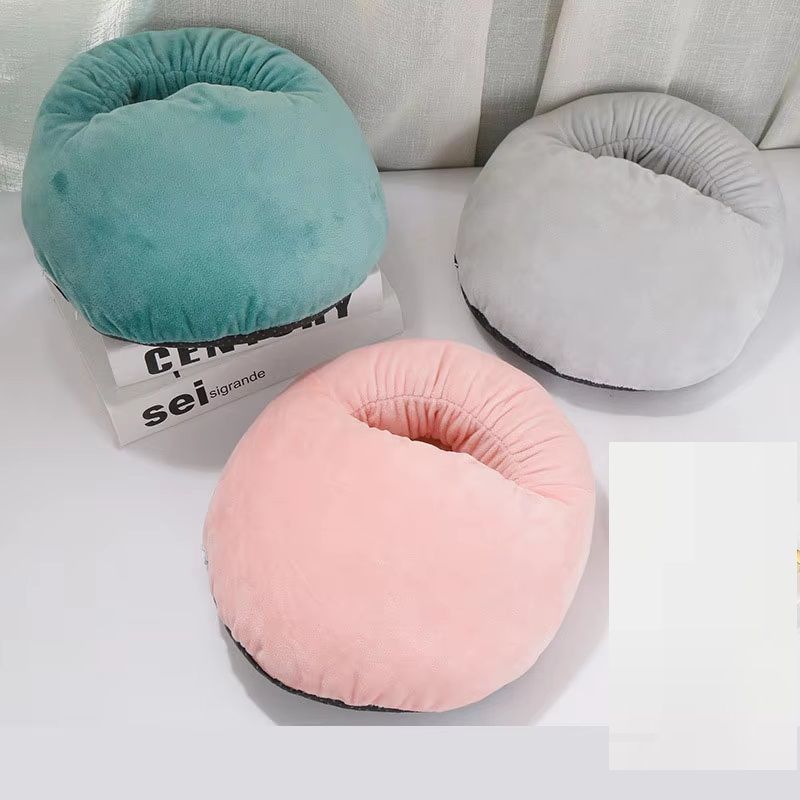 USB Electric Foot Warmer Under Desk Heating Pad, Plush Flannel Leg Heater for Winter, Cozy Under Desk Home Use