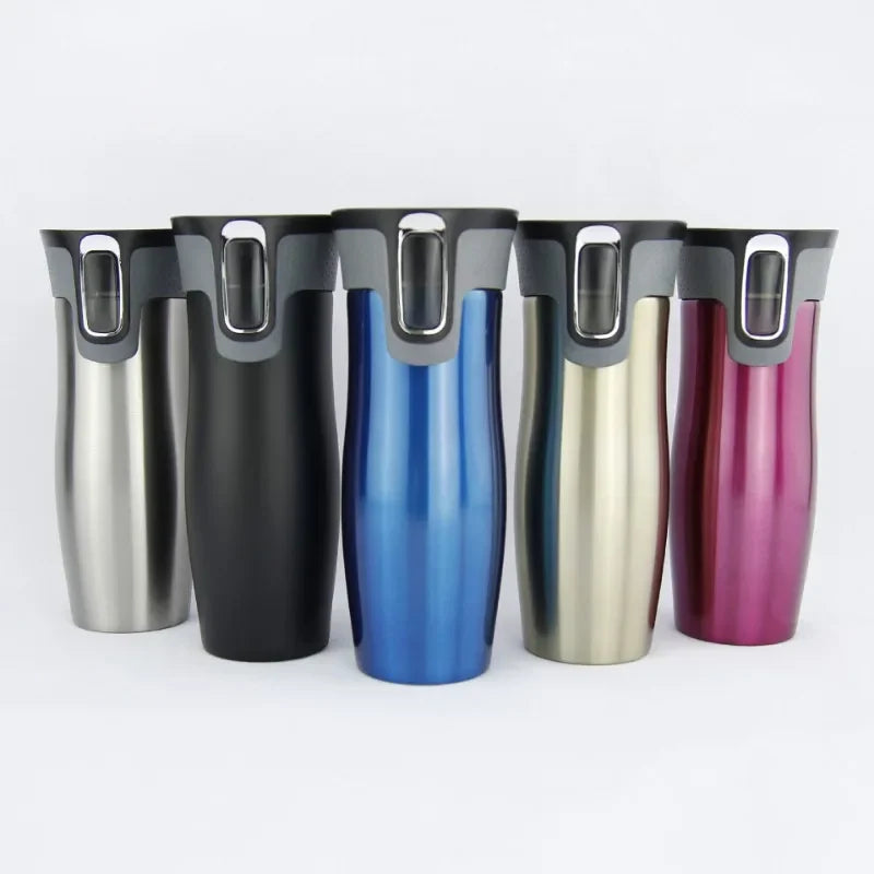 Vacuum Flask Thermoses With Easy Clean Lid 20Oz Onetouch Water West Loop Insulated Stainless Steel  6