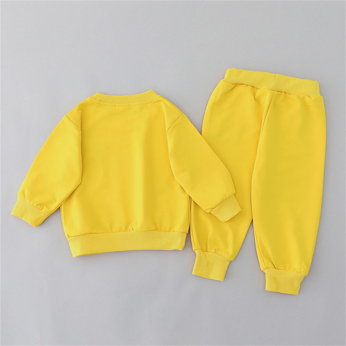 Little Bear Head Childrens Set Spring Autumn Long Sleeve Pants 4