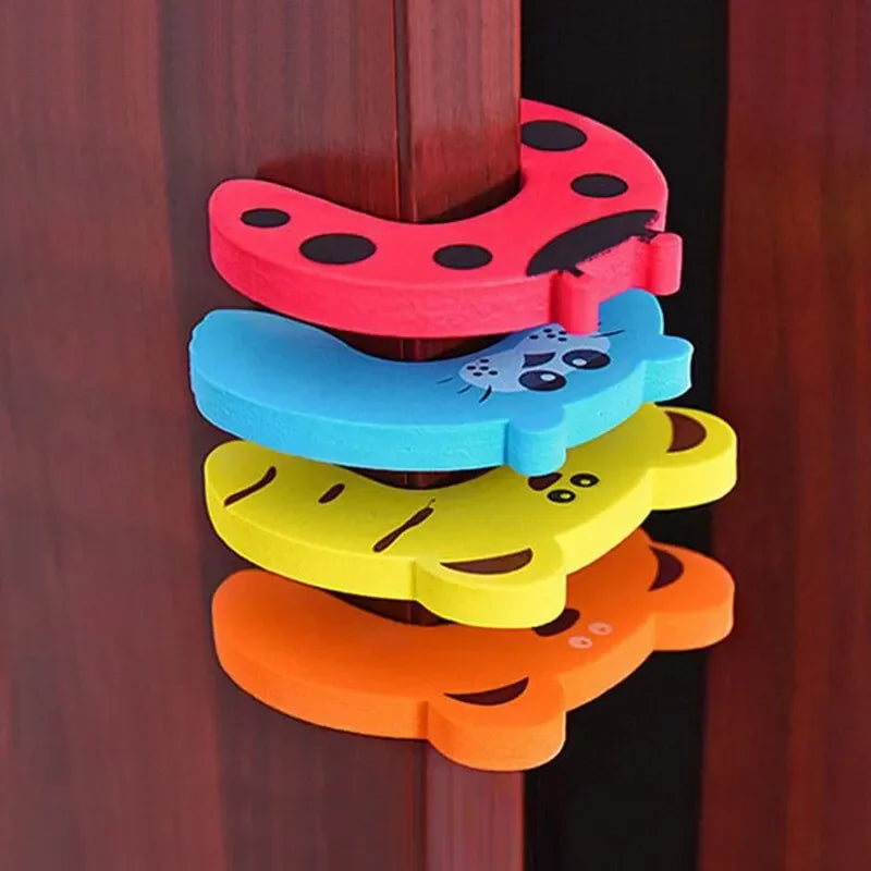 Antipinch Hand Baby Safety Door Stopper Furniture Protection Cute Animal Care Child Lock Finger Pro 1