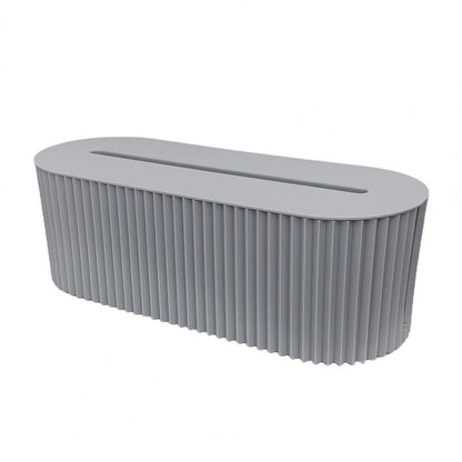 Nordic Plug Board Storage Box Cable Organizer Desktop Data Line Holder 6
