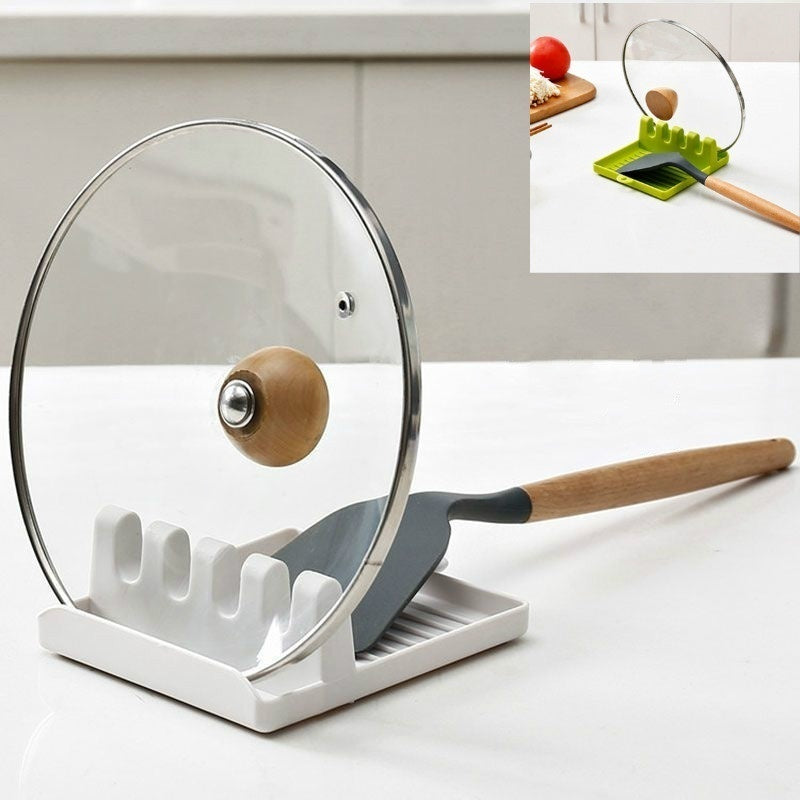 Non-slip Spoons Pad, Kitchen Spoon Holders, Plastic Chopsticks Holder Organizer