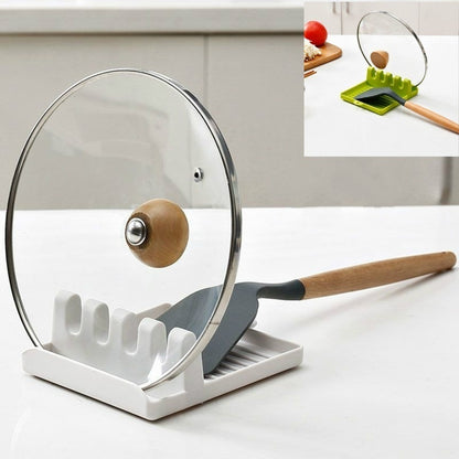 Non-slip Spoons Pad, Kitchen Spoon Holders, Plastic Chopsticks Holder Organizer