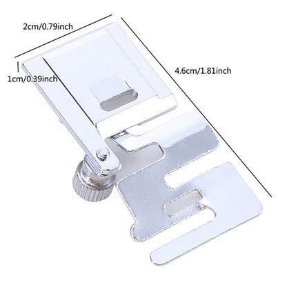 Domestic Sewing Machine Foot Presser Elastic Cord Band Rolled Hem Feet For Stretch Fabric 4