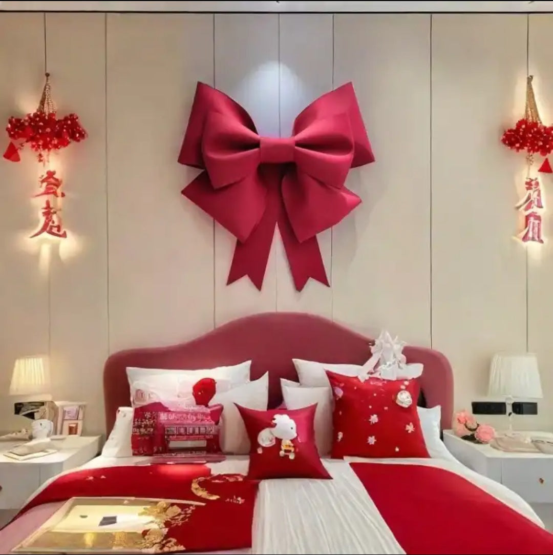 Big DIY Giant Bow, Christmas Tree Decorations, Front Door Display, Birthday Party Wedding Home Decor Unfinished Kit