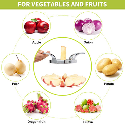 Stainless Steel Blades Apple Slicer Ultra Sharp Fruit Cutter Tools Kitchen Accessories Easy Corer A 2
