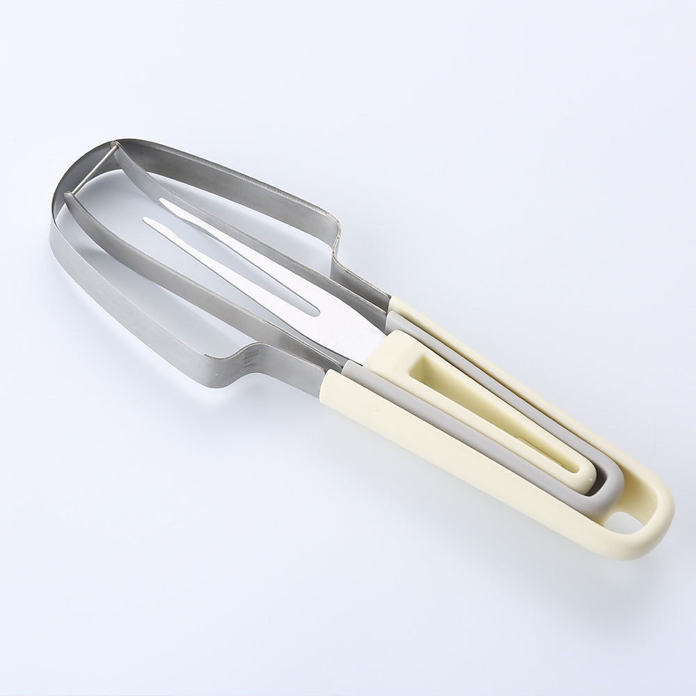 Watermelon Cutter Slicer Tool Stainless Steel Knife Fruit Cutter Popsicle Fork Kitchen Gadget For E 6