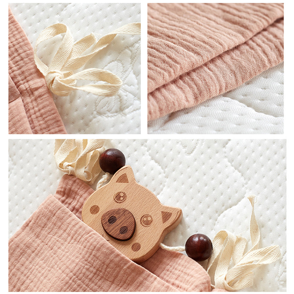 Bedside Hanging Diaper Organizer Baby Crib Cot Caddy Pockets Storage Bag Diaper Nursery Toys 3
