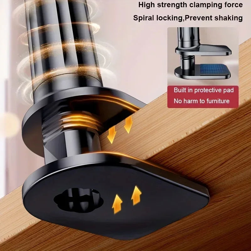 Desktop Cantilever Tablet Holder Antislip Pad For Stable Support 6