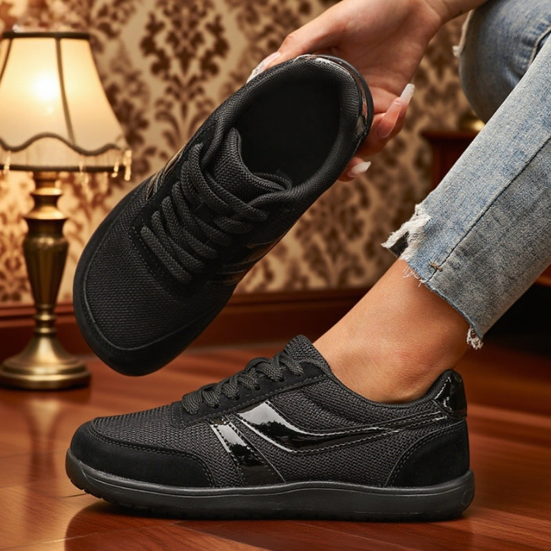 Womens Running Shoes Fashionable Canvas Sneakers Barefoot Casual Mesh Breathable Wide Last Flat Boa 7