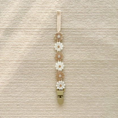 Baby Pacifier Antidrop Chain Little Daisy Toddler Dummy Clip Nipple Holder Baby Shower Gift 10