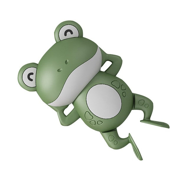 New Baby Bath Swimming Toy Cute Frogs Clockwork Bath Toy For Children Bath Toys 6