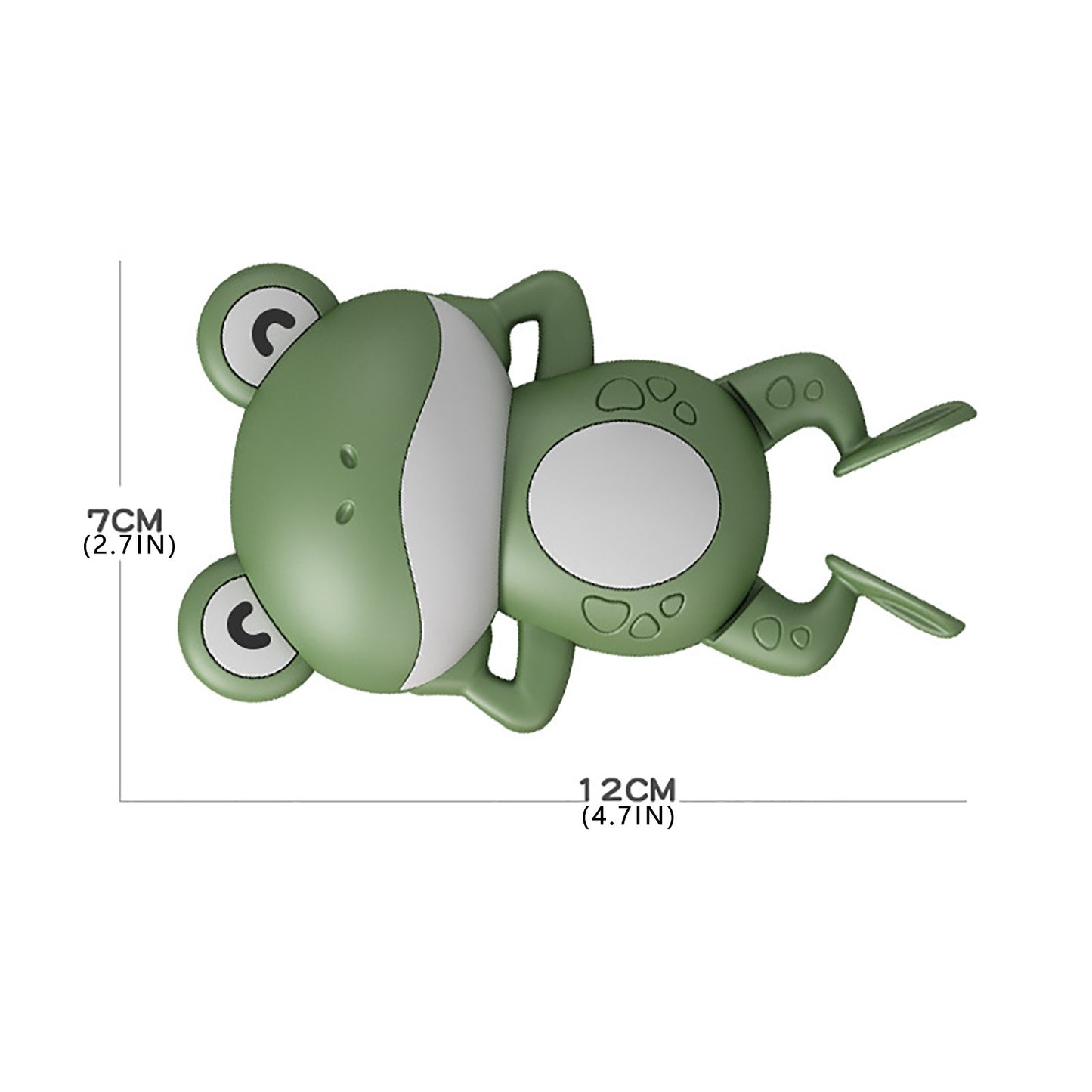 New Baby Bath Swimming Toy Cute Frogs Clockwork Bath Toy For Children Bath Toys 5