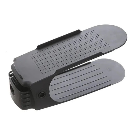 Adjustable Stacker Storage Space Saver, Double Deck Shoe Organizer