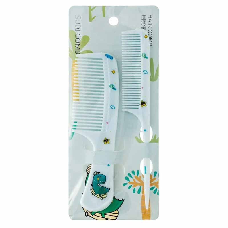 Cartoon Animals Kids Hair Combs Set Girls Hairdressing Comb Portable AntiStatic Plastic Comb With P 10