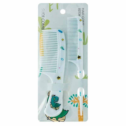 Cartoon Animals Kids Hair Combs Set Girls Hairdressing Comb Portable AntiStatic Plastic Comb With P 10