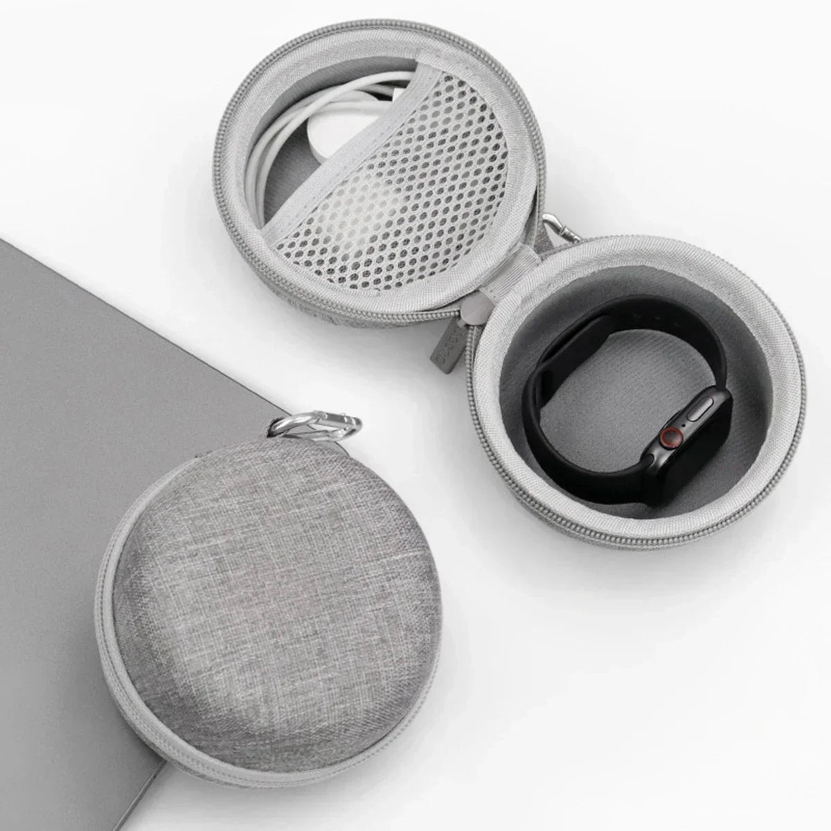 Apple Watch Organizer Charger Data Cable Headphone Storage Bag Hard Shell Cover For Watch 1