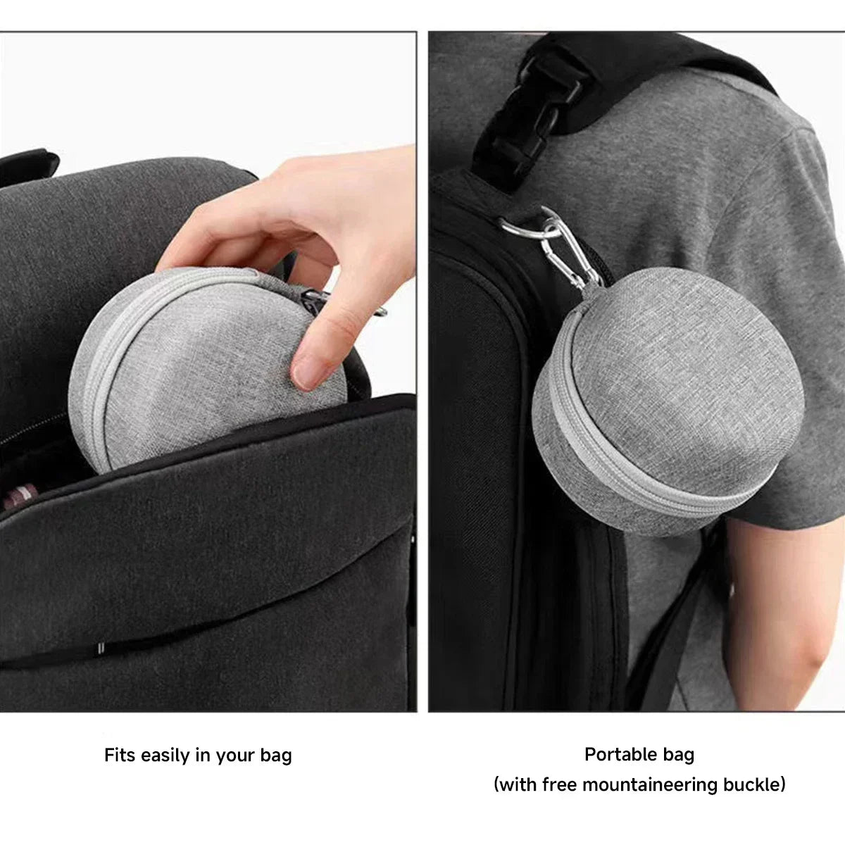 Apple Watch Organizer Charger Data Cable Headphone Storage Bag Hard Shell Cover For Watch 5