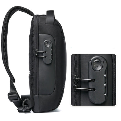 Men Usb Cross Body Bag Waterproof AntiTheft Shoulder Bags 3
