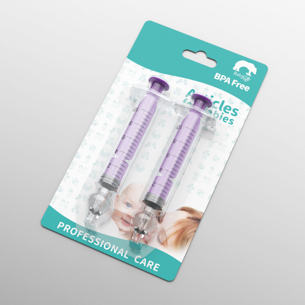 Infant Nasal Aspirator Cleaner Baby Nose Cleaner Syringe Tube Washer For Baby Care Nasal Washer Too 7