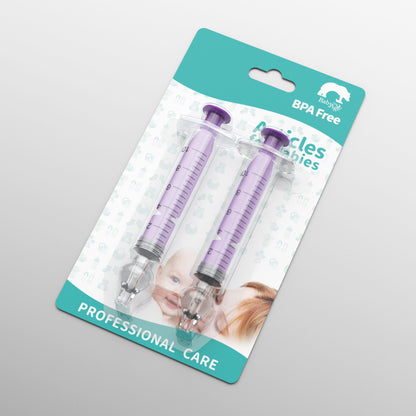 Infant Nasal Aspirator Cleaner Baby Nose Cleaner Syringe Tube Washer For Baby Care Nasal Washer Too 7