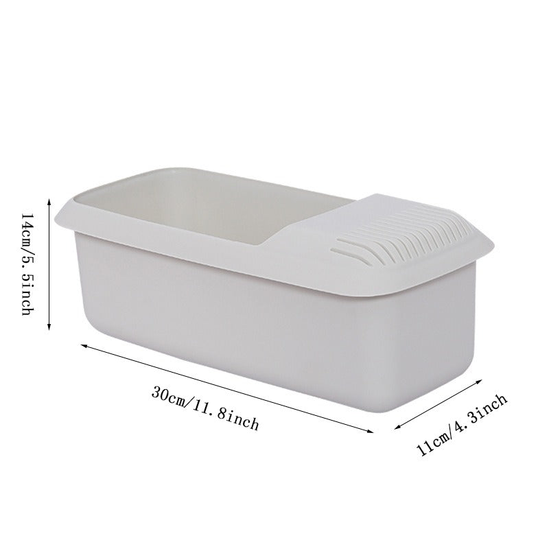 Microwave Noodles Pasta Cooker with Strainer, Eco-Friendly Plastic Spaghetti Steamer, Dishwasher Safe Kitchen Accessory