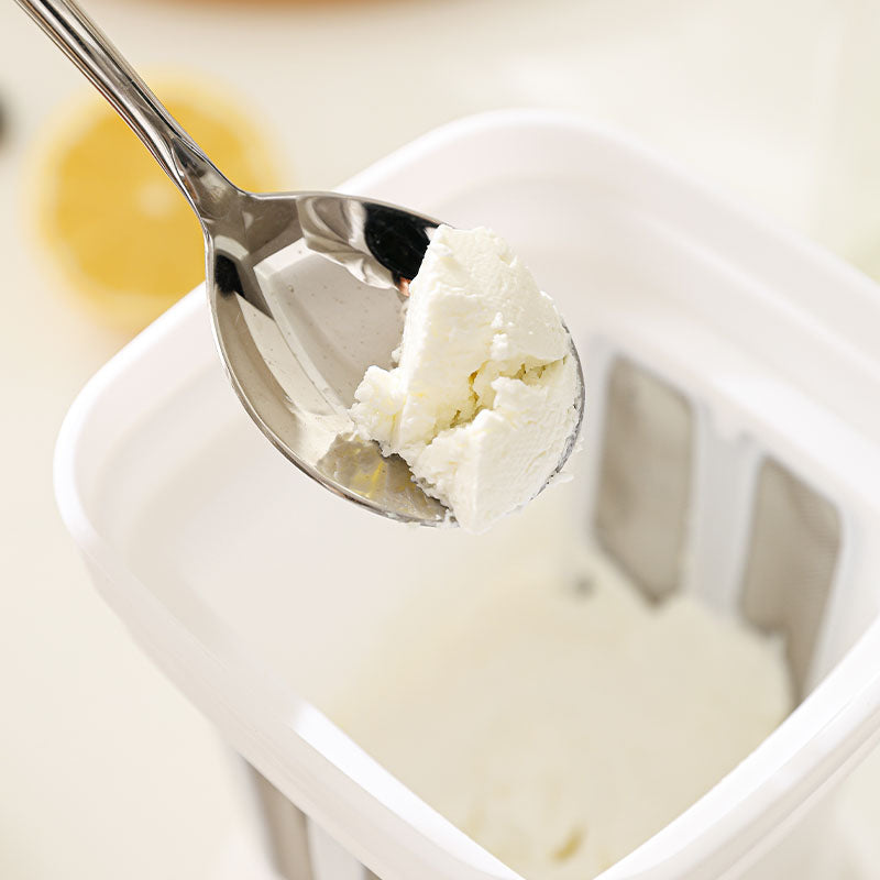 Yogurt Strainer, Whey Separator, Multifunctional Kitchen Sieve Tool, Whole Grain Jar with Detachable Storage Box