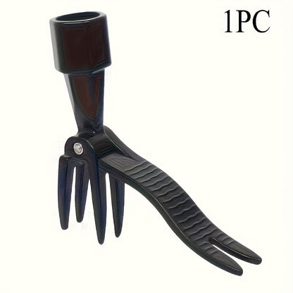 Sturdy Weed Puller, Heavy-Duty Stainless Steel Lawn Tool with Adjustable Height for Effortless Root Removal