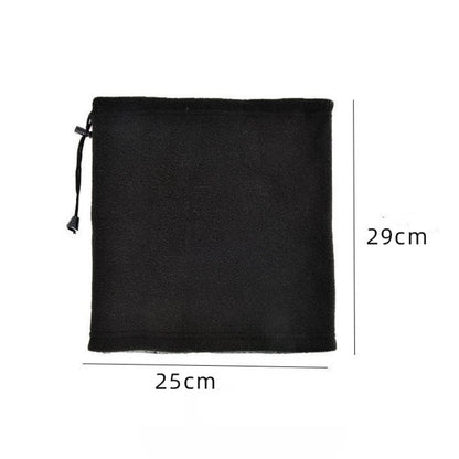 Fleece Neck Warmer for Men Women, Windproof Winter Motorcycle Mask, Outdoor Balaclava Face Mask for Hiking and Cycling